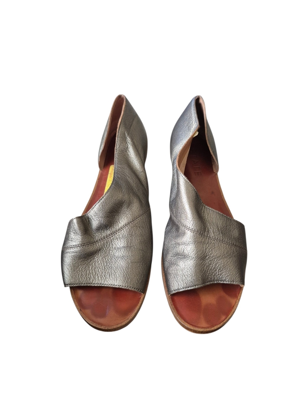 1. State Metallic Silver Leather Open-Toe Sandals 11